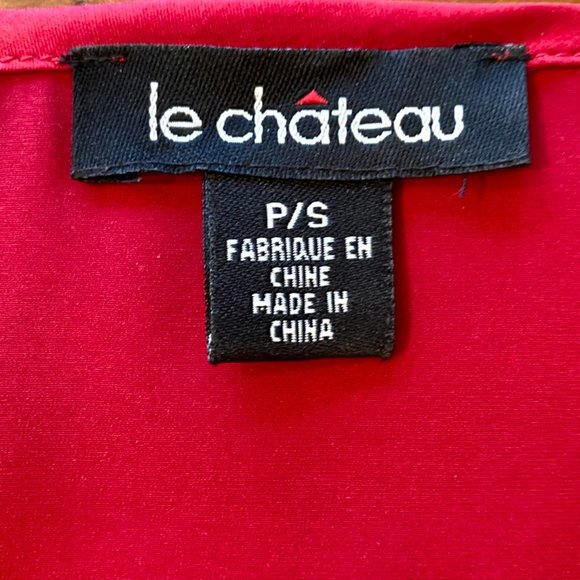 *NOT FOR SALE/SOLD* Le Chateau Red Camisole (Sz S) - Picture 4 of 4